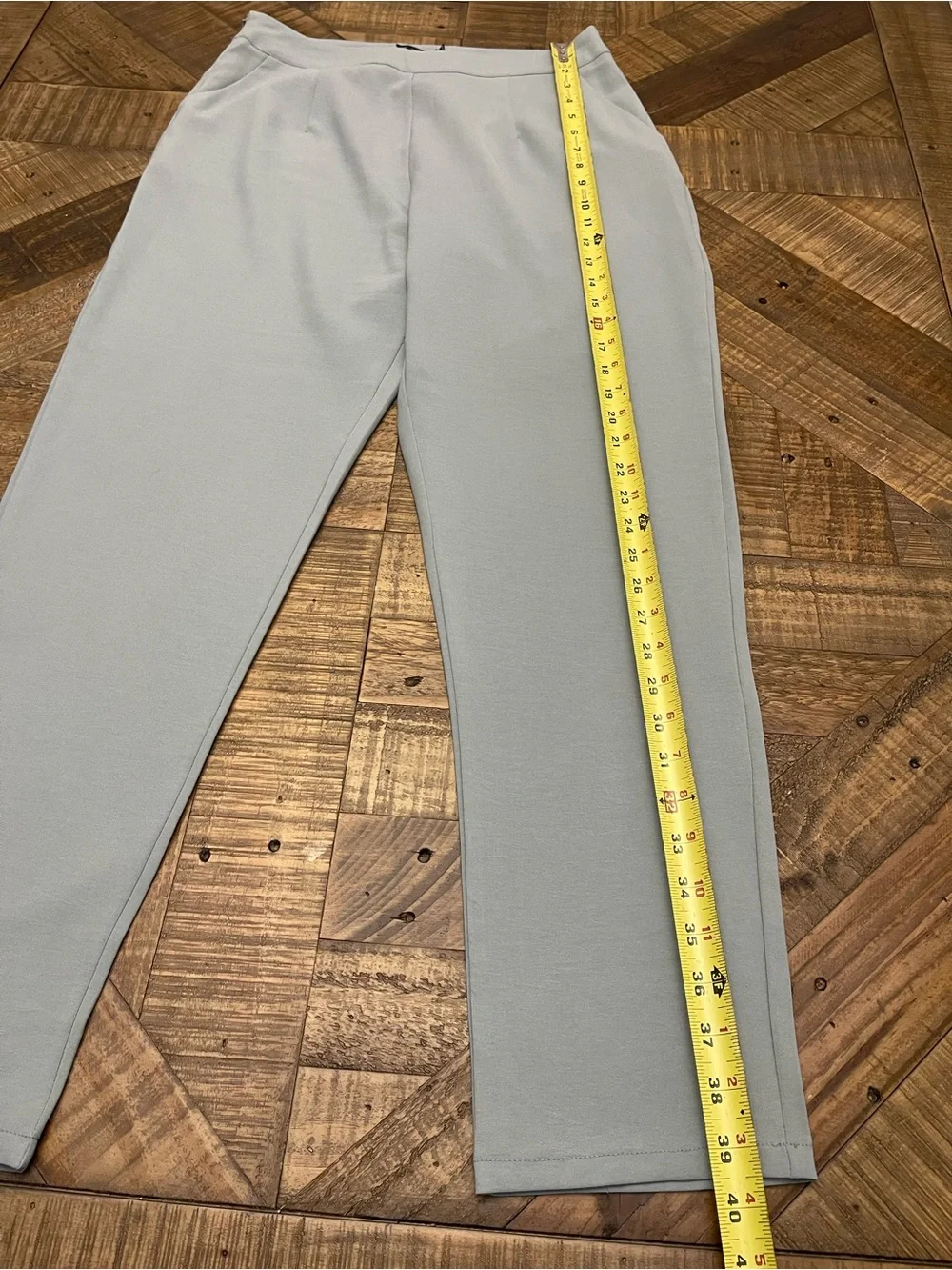 PLT Dusty Blue 2-Piece Tailored Pantsuit Matching Set